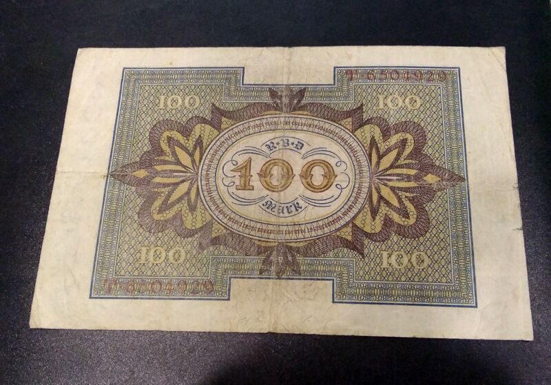 100 марок 1920 год Германия.