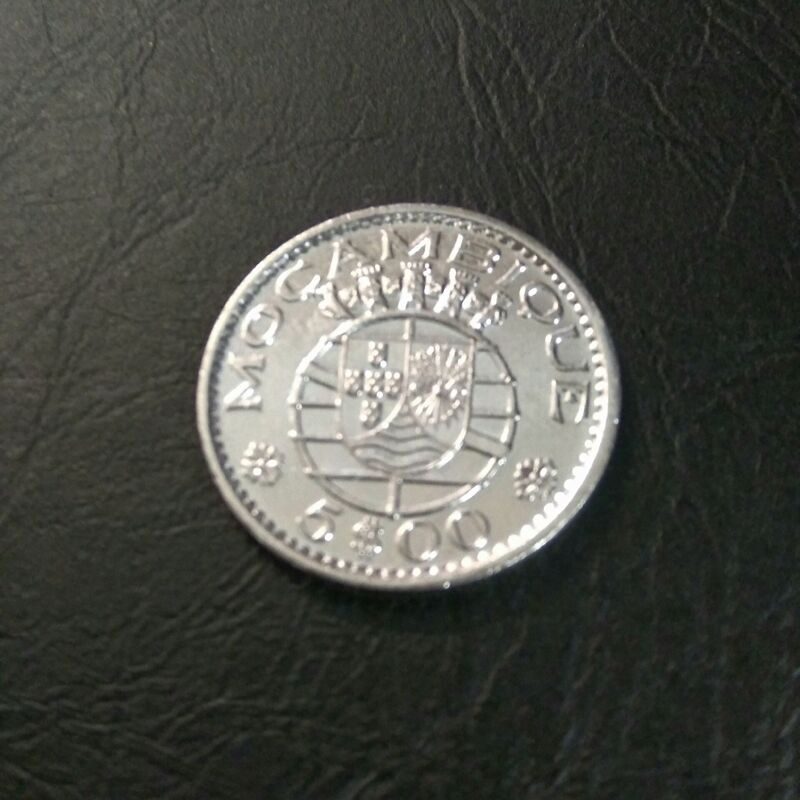 5 эскудо 1973 год Мозамбик.