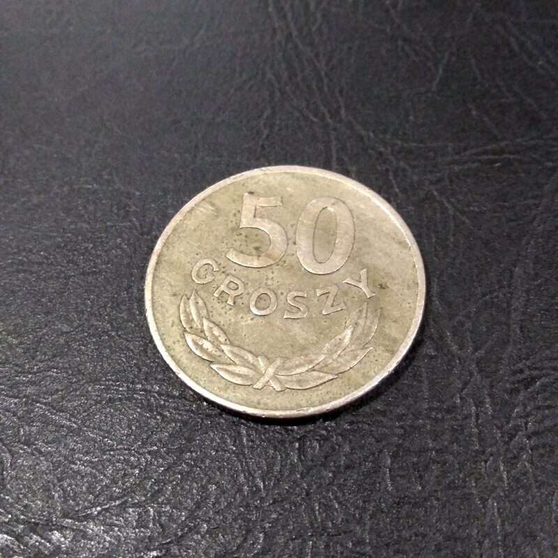 50 грошей 1949 год Польша.
