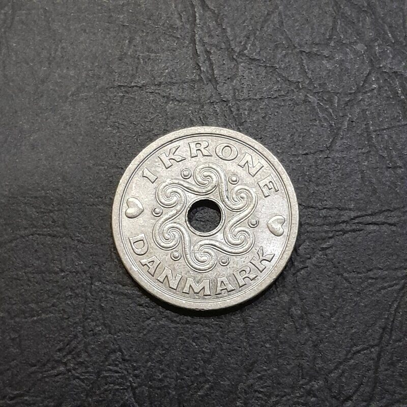 1 крона 1992 год Дания.