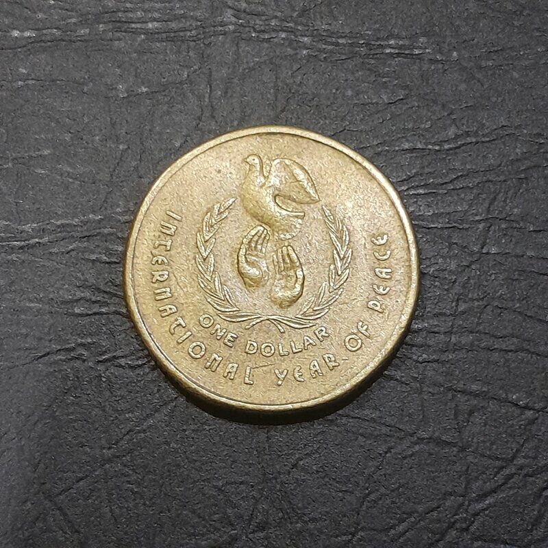 1 доллар 1986 год Австралия.